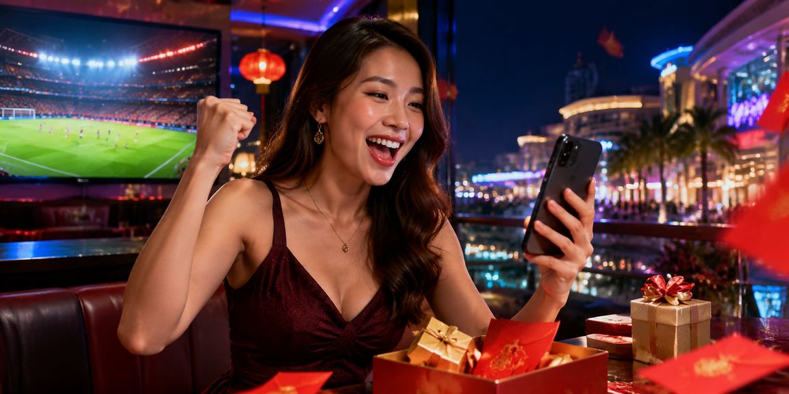 Sampul merah bonus selamat datang gaya Melayu Johor Bahru easy360
